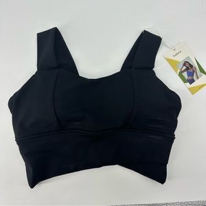 Halara Black Sports Bra Size Medium New with Tag